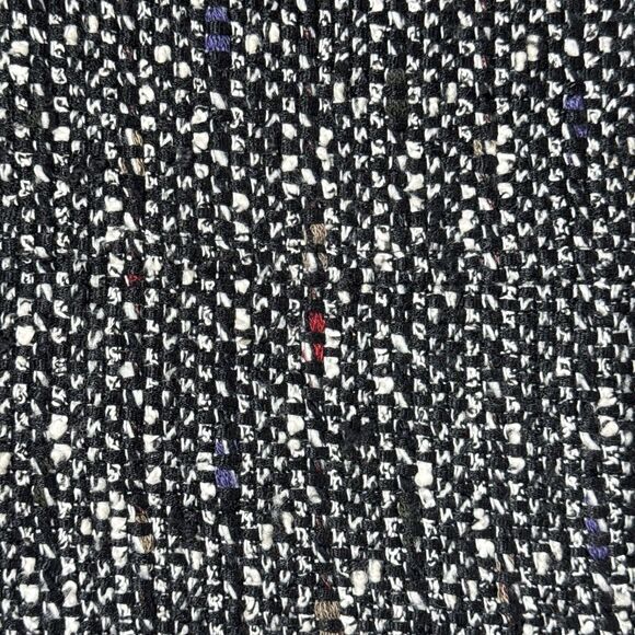 Lafayette 148 New York Black Wool Blend Tweed Style Pencil Skirt Women's Size 4 - Picture 4 of 11